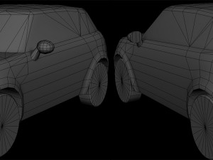 mini cooper countryman Modelo 3D