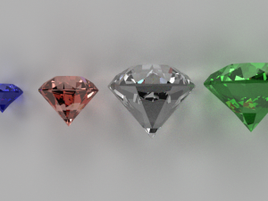 diamonds 3Dモデル