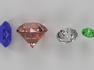 diamonds 3Dモデル