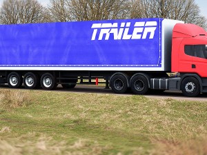 Scania r164 4-series 3D 모델