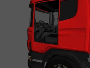 Scania r164 4-series 3D Model
