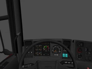 Scania r164 4-series 3D Model