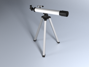 telescope 3D मॉडल