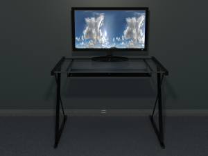 glass desk 3D Model
