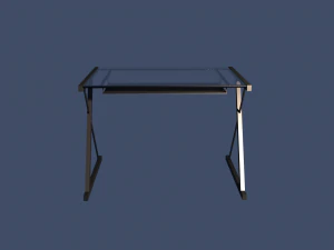 glass desk 3D Model