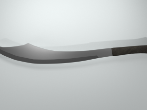 scimitar 3D Модель