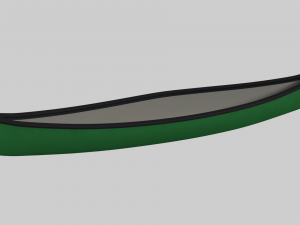 canoe 3D Model