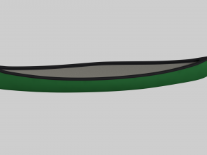 canoe 3D Model