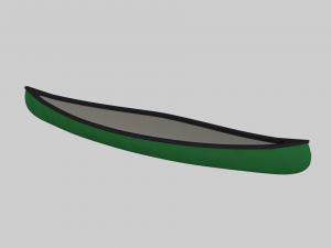 canoe 3D Model
