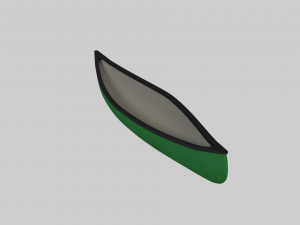 canoe 3D Model
