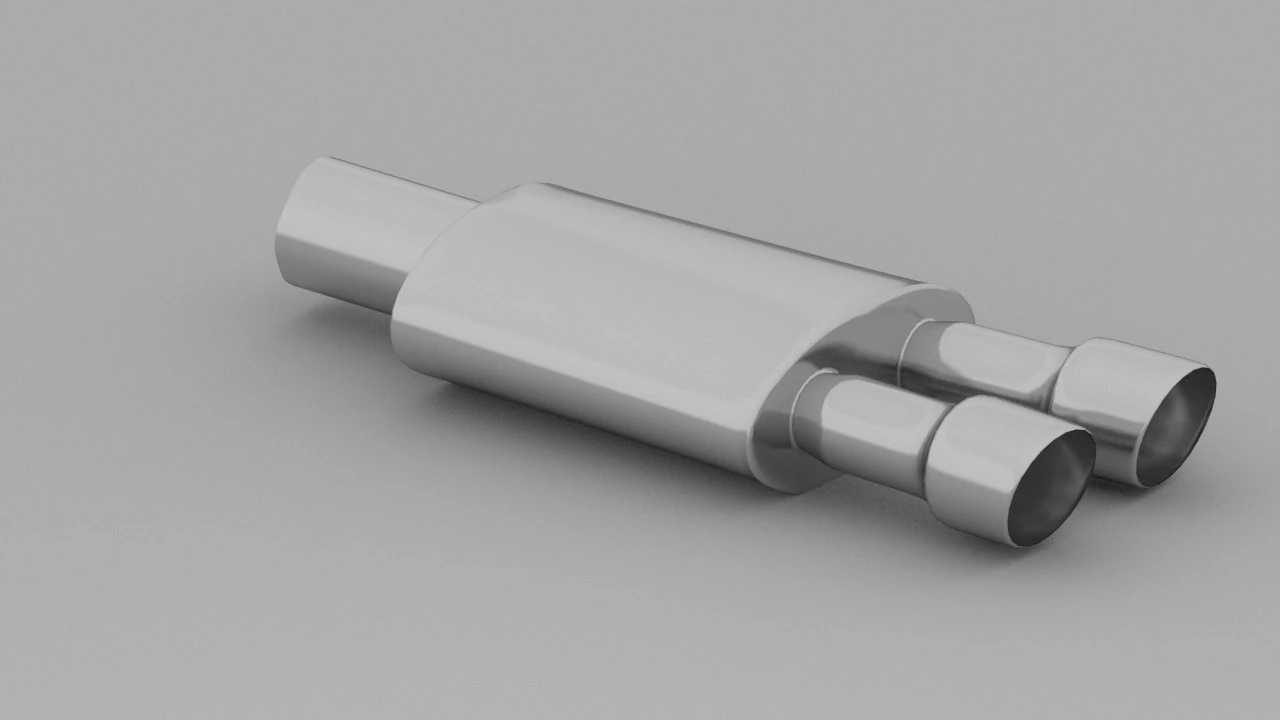 exhaust vehicle 3D Model .c4d .max .obj .3ds .fbx .stl .blend 