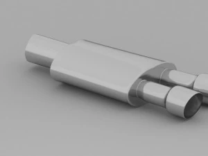 veh&iacute;culo de escape Modelo 3D