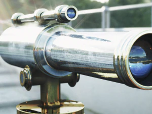 telescopio pbr Modelo 3D