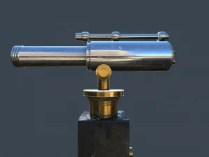 telescope pbr 3D Model