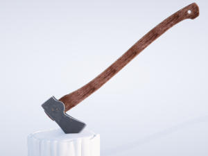 ax pbr 3D मॉडल