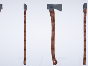 ax pbr 3Dモデル
