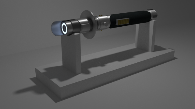 kanans lightsaber Modelo 3D .c4d .max .obj .3ds .fbx .stl .blend