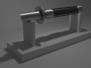 kanans lightsaber Modelo 3D