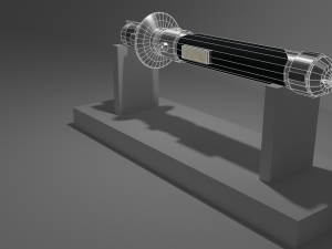 kanans lightsaber Modelo 3D