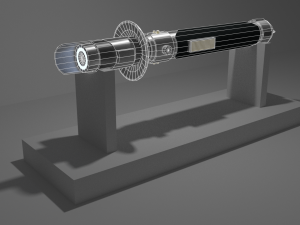 kanans lightsaber Modelo 3D
