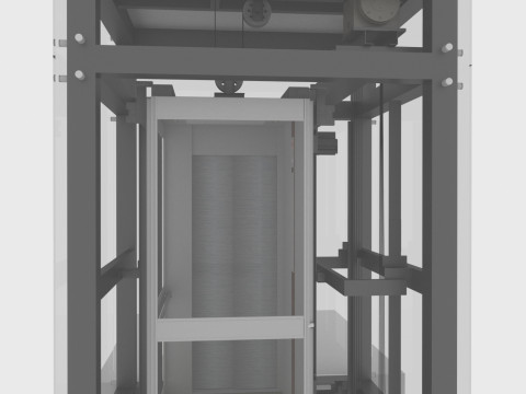 Panoramic elevator Modelo 3D