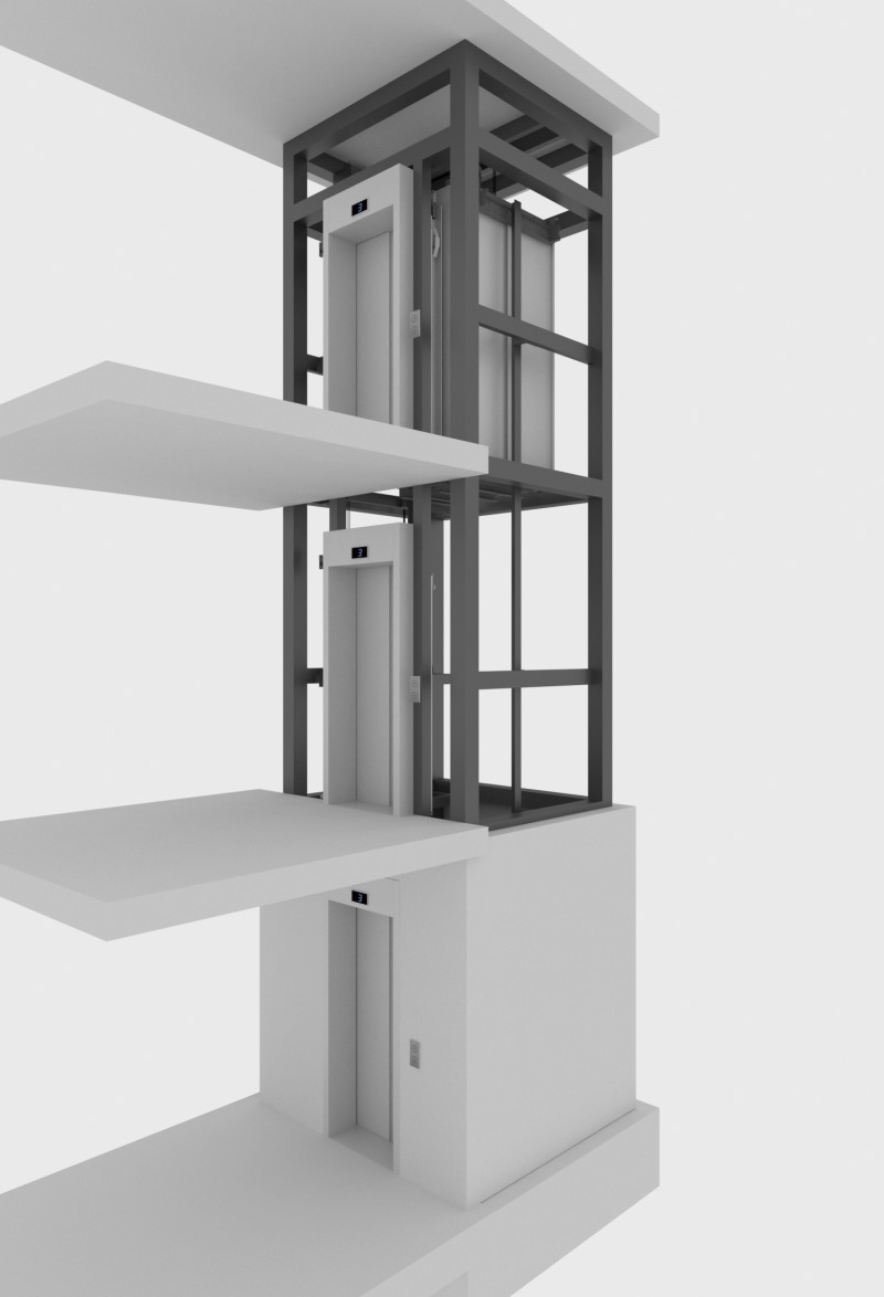 Elevator 3D 모델 .c4d .max .obj .3ds .fbx .stl .blend 