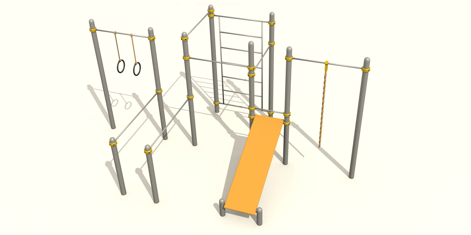sports complex 3D Model .c4d .max .obj .3ds .fbx .stl .blend 