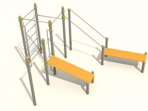 sports complex 3D Model