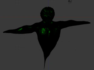 일본 유령 3D 프린트 모델