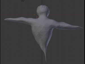 japanesse ghost 3D 프린트 모델