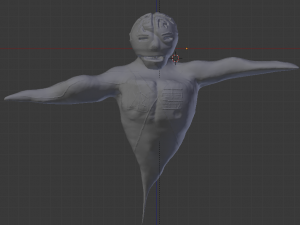 japanesse ghost 3D 프린트 모델
