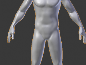 human men 3D 打印模型