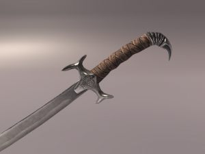 scimitar 3D Model