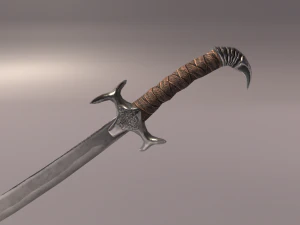 Krumms&auml;bel 3D Modell