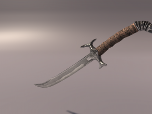 scimitar Model 3D