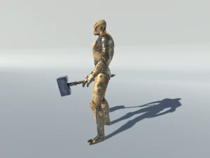 golem guardian 3D Model