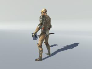 golem guardian Modello 3D