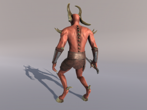 demon soldier 3D Model