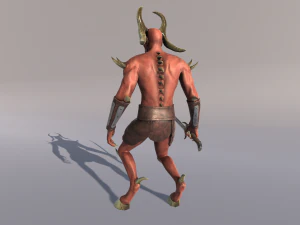 demon soldier 3D Model