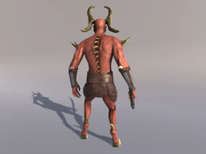 demon soldier 3D Model