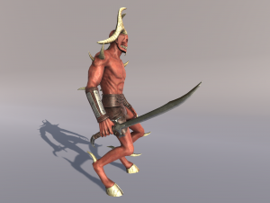 demon soldier 3D Model