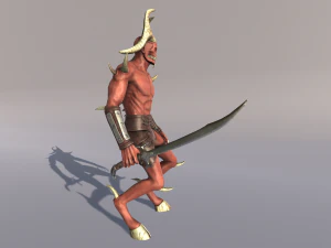 demon soldier 3D Model