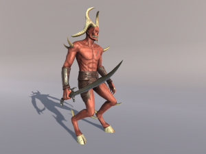 demon soldier 3D Model