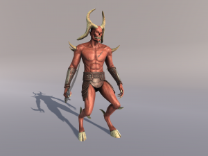 demon soldier 3D Model