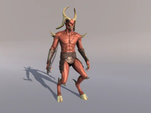 demon soldier 3D Model
