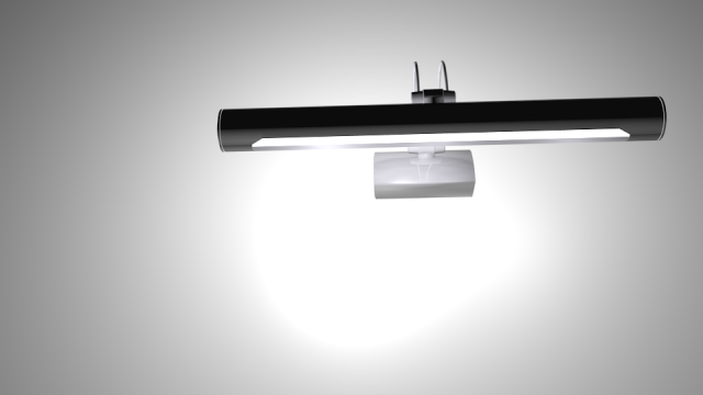 picture lamp Model 3D .c4d .max .obj .3ds .fbx .stl .blend 