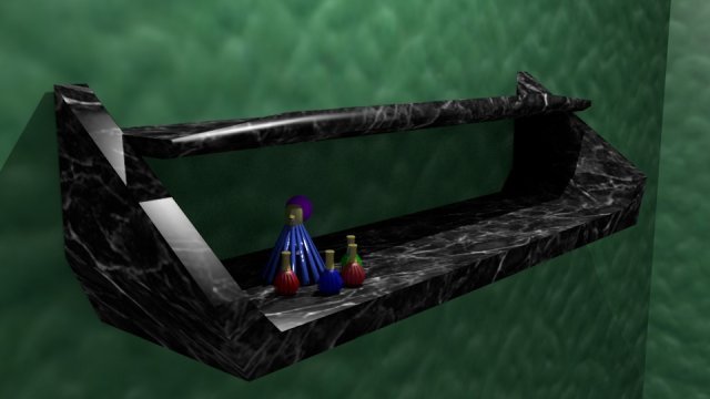 shelf Modelo 3D .c4d .max .obj .3ds .fbx .stl .blend 