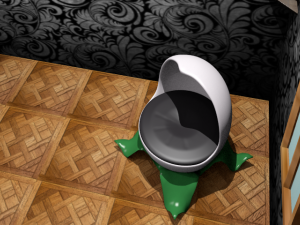 armchair Model 3D