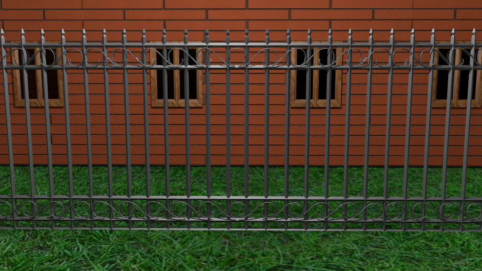 fence 3D Model .c4d .max .obj .3ds .fbx .stl .blend