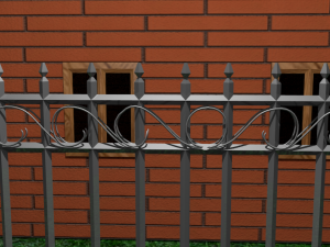 fence Modelo 3D
